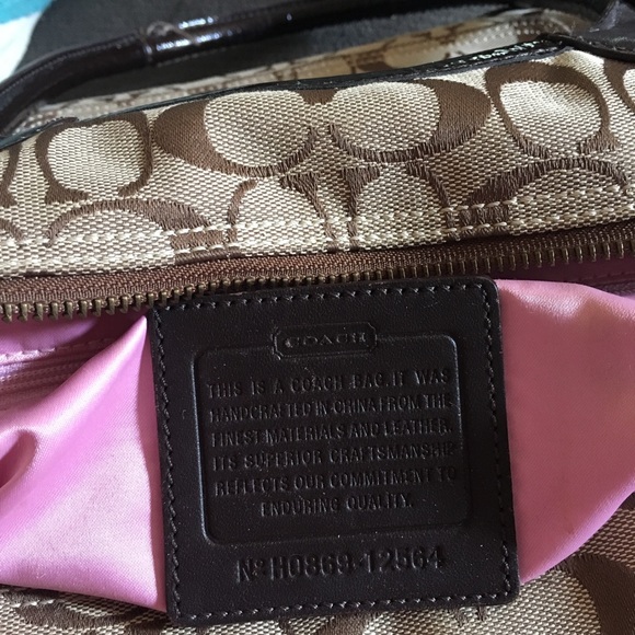 Authentic Coach Purse - Picture 2 of 3